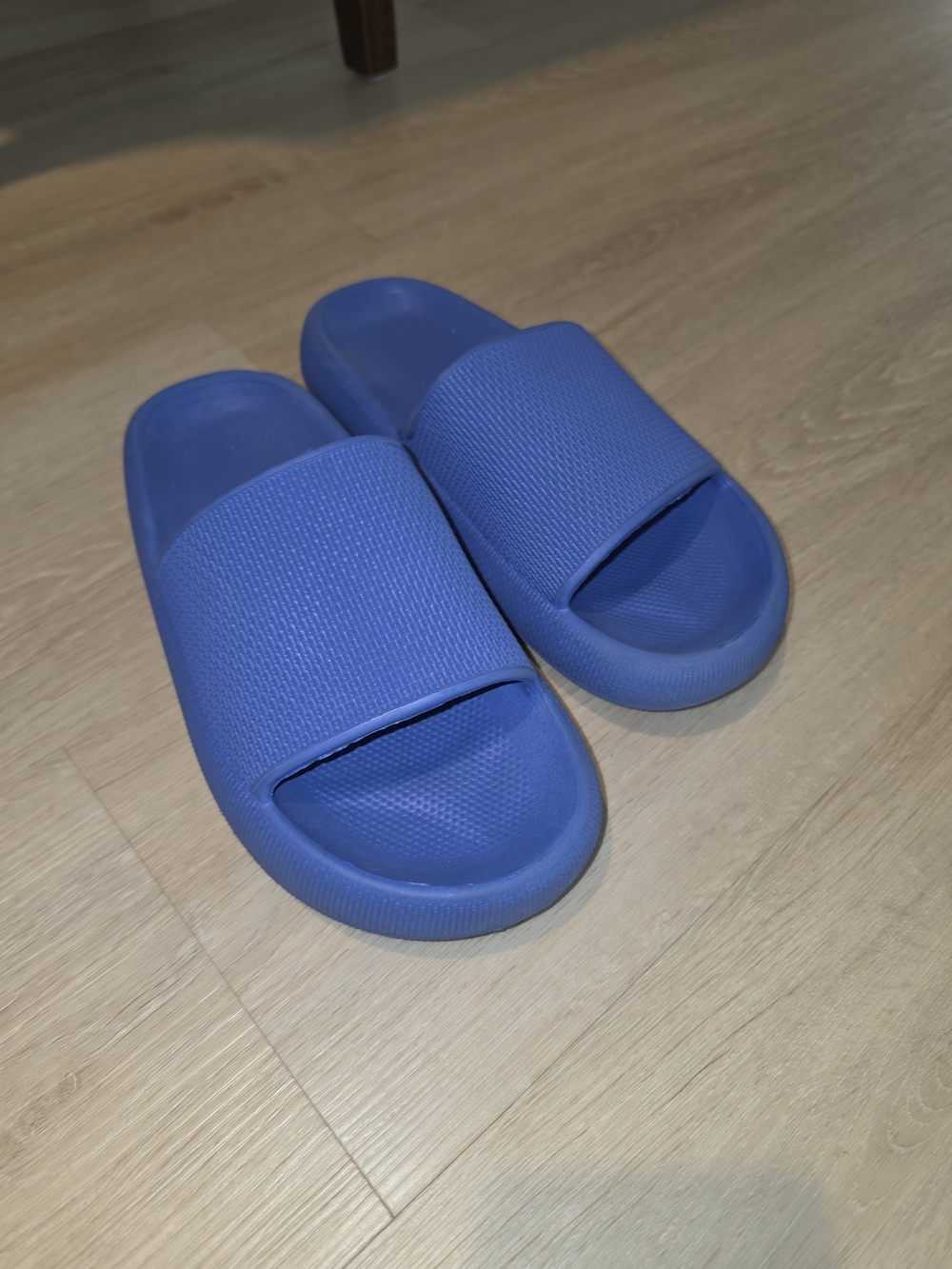 Royal Blue Slide Sandals
